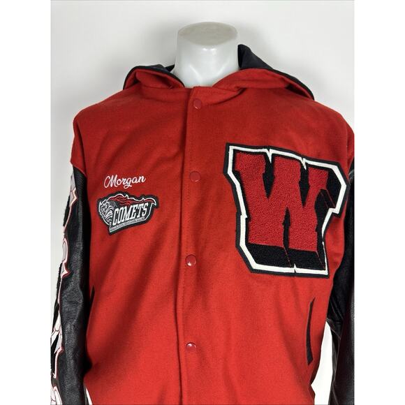 Captain Morgan Embroidered Logs Jacket Men’s Size Large - Picture 2 of 9